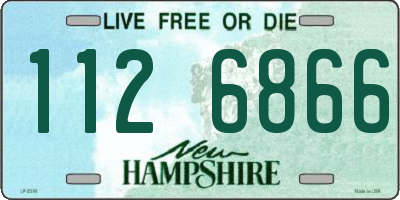 NH license plate 1126866