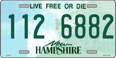 NH license plate 1126882