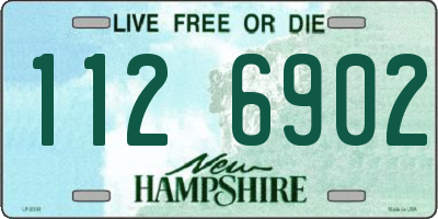 NH license plate 1126902