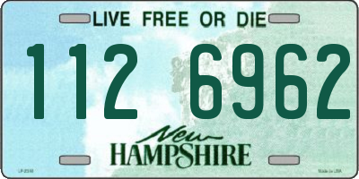 NH license plate 1126962