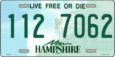 NH license plate 1127062