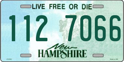 NH license plate 1127066