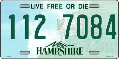 NH license plate 1127084