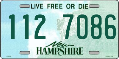 NH license plate 1127086