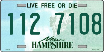 NH license plate 1127108