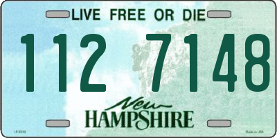 NH license plate 1127148