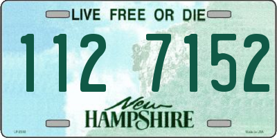 NH license plate 1127152