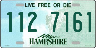 NH license plate 1127161