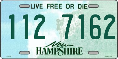 NH license plate 1127162