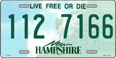 NH license plate 1127166