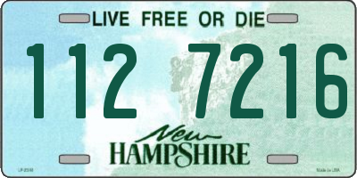 NH license plate 1127216