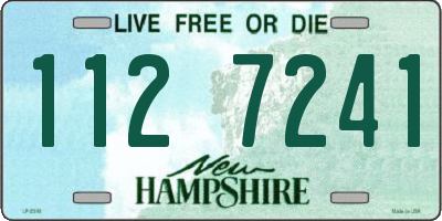 NH license plate 1127241