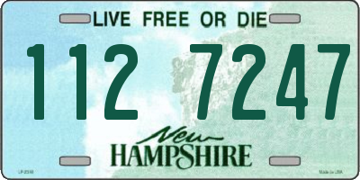 NH license plate 1127247
