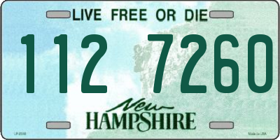 NH license plate 1127260