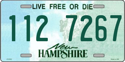 NH license plate 1127267