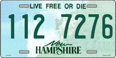 NH license plate 1127276