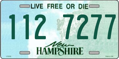 NH license plate 1127277