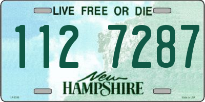 NH license plate 1127287