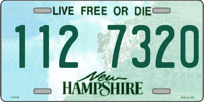 NH license plate 1127320