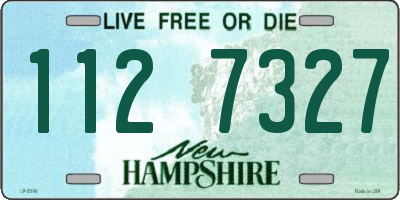 NH license plate 1127327