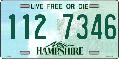 NH license plate 1127346