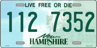 NH license plate 1127352