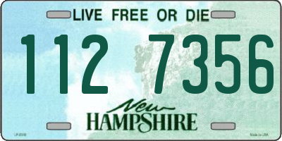 NH license plate 1127356