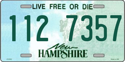 NH license plate 1127357
