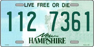 NH license plate 1127361