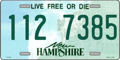 NH license plate 1127385