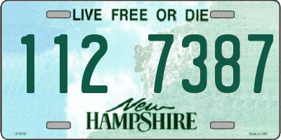 NH license plate 1127387