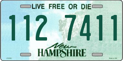 NH license plate 1127411