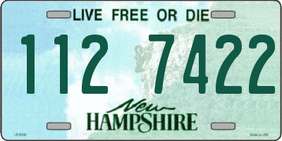NH license plate 1127422