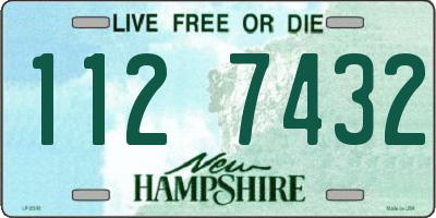 NH license plate 1127432