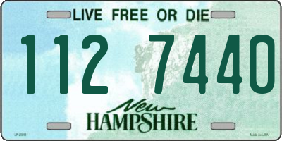 NH license plate 1127440