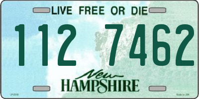 NH license plate 1127462