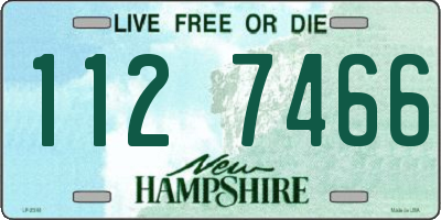 NH license plate 1127466