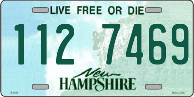 NH license plate 1127469