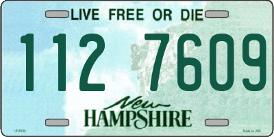 NH license plate 1127609
