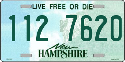 NH license plate 1127620