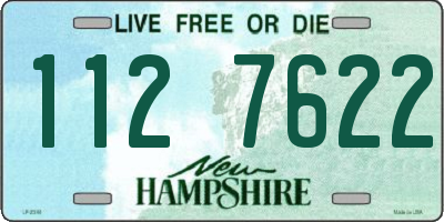 NH license plate 1127622