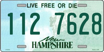 NH license plate 1127628