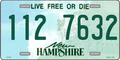 NH license plate 1127632