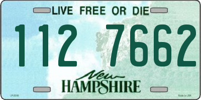 NH license plate 1127662