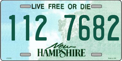 NH license plate 1127682