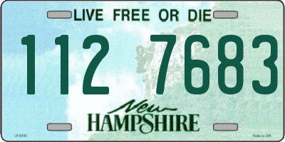 NH license plate 1127683