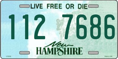 NH license plate 1127686