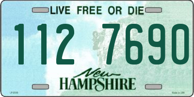NH license plate 1127690