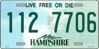 NH license plate 1127706