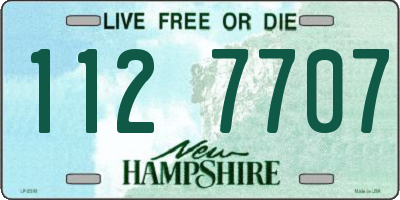 NH license plate 1127707